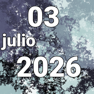imagen con la fecha del día 03-07-2026