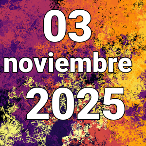 imagen con la fecha del día 03-11-2025