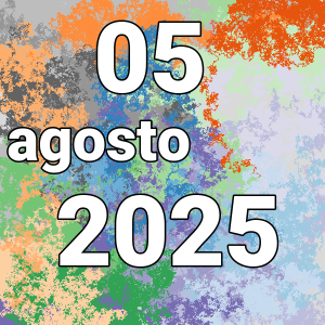 imagen con la fecha del día 05-08-2025