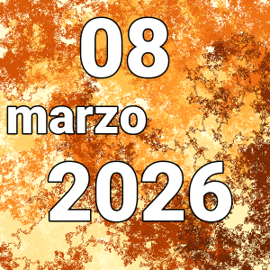 imagen con la fecha del día 08-03-2026
