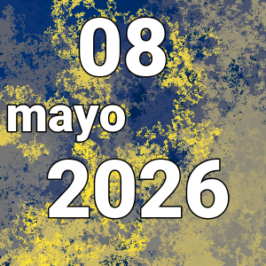 imagen con la fecha del día 08-05-2026