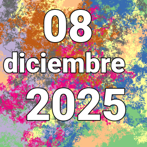 imagen con la fecha del día 08-12-2025