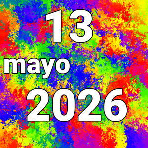 imagen con la fecha del día 13-05-2026