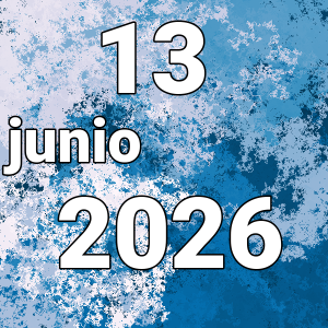 imagen con la fecha del día 13-06-2026