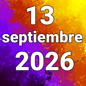 imagen con la fecha del día 13-09-2026