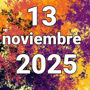 imagen con la fecha del día 13-11-2025