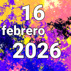 imagen con la fecha del día 16-02-2026