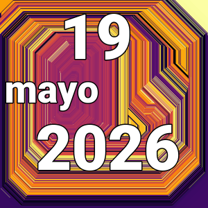 imagen con la fecha del día 19-05-2026