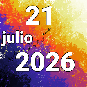 imagen con la fecha del día 21-07-2026