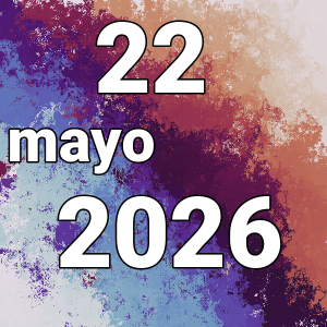 imagen con la fecha del día 22-05-2026