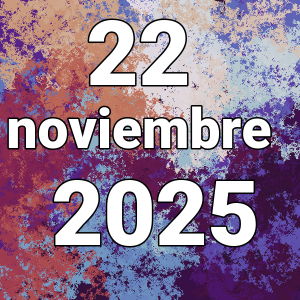 imagen con la fecha del día 22-11-2025