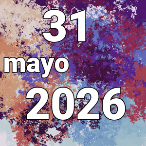 imagen con la fecha del día 31-05-2026